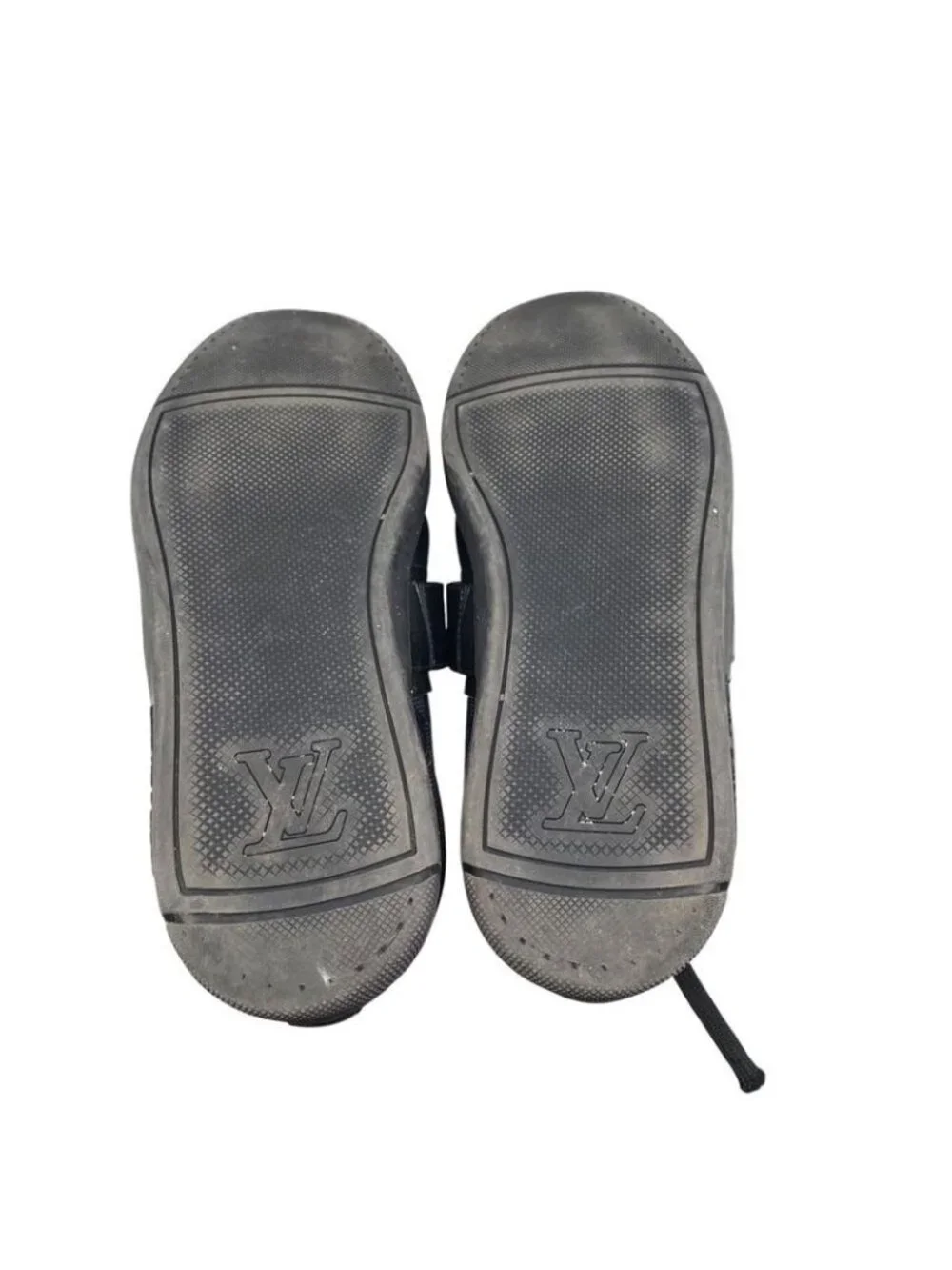 Louis Vuitton Graphite Low Cut Sneakers Size 7 Em0441 - Picture 12 of 13